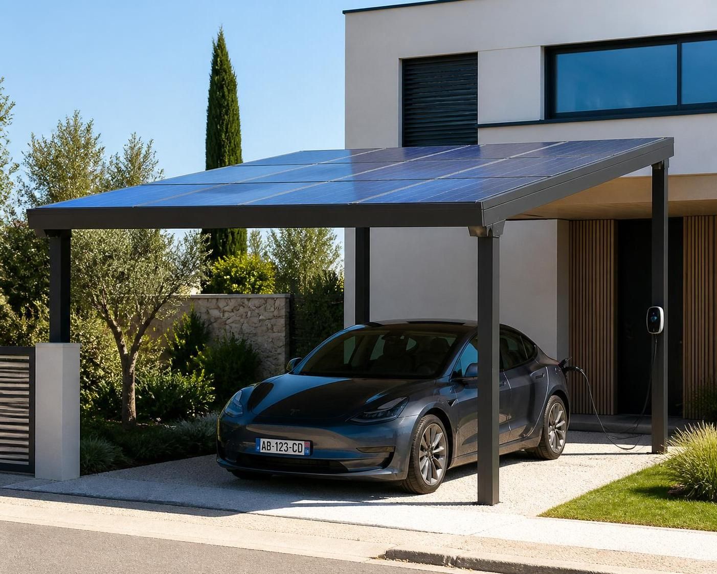 découvrez comment un abri voiture photovoltaïque peut vous aider à produire votre propre électricité à la maison de manière efficace et écologique.