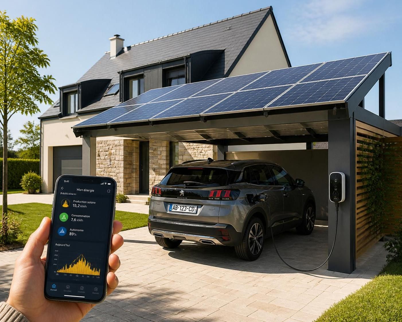 découvrez comment un abri voiture photovoltaïque vous permet de produire votre propre électricité à domicile tout en protégeant votre véhicule. une solution écologique et économique pour un avenir durable.