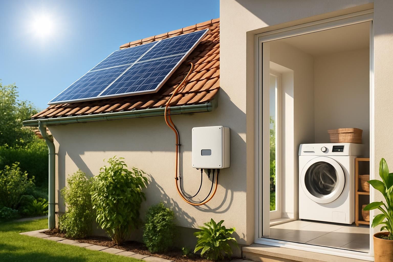 Comment alimenter un lave-linge avec l’énergie solaire ?