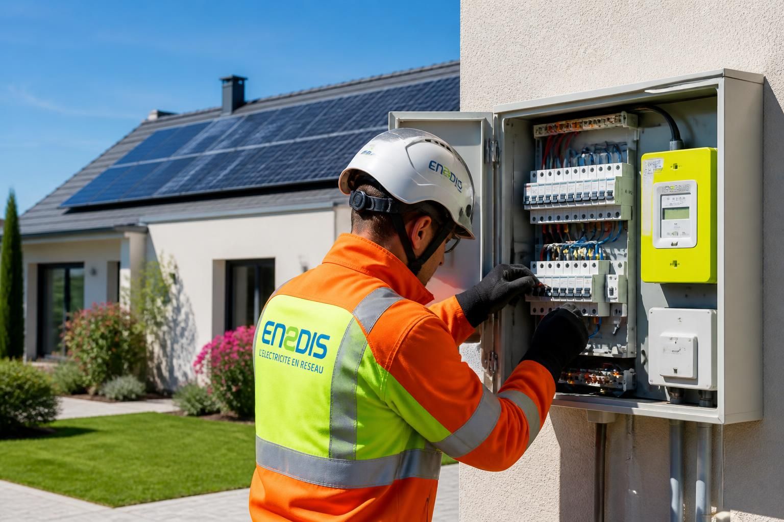 Comment se déroule le raccordement enedis pour panneaux solaires après le devis ?