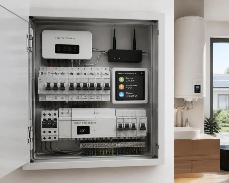 découvrez comment choisir entre une batterie solaire et un chauffe-eau programmé pour maximiser votre autoconsommation d'énergie de manière efficace et économique.
