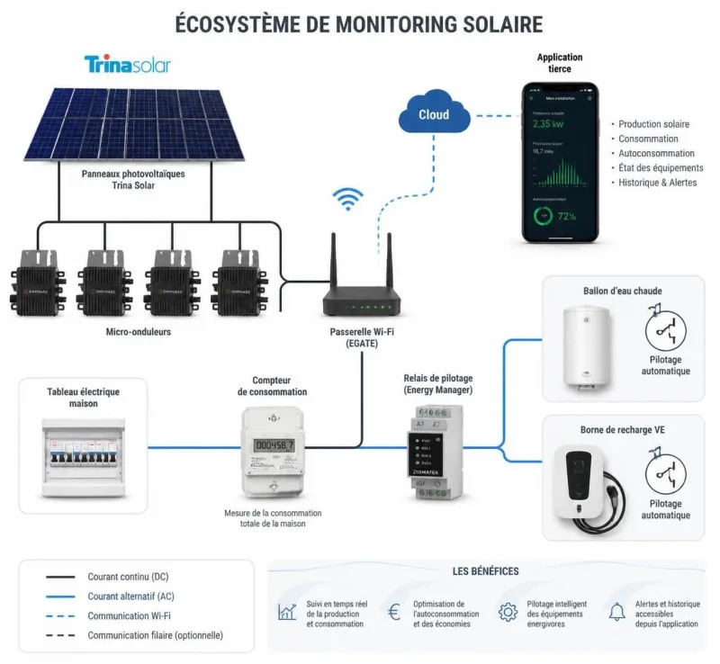 découvrez notre guide complet sur trina solar pour un monitoring efficace via des applications tierces, avec avis détaillés et comparatif des meilleures marques pour optimiser votre installation photovoltaïque.