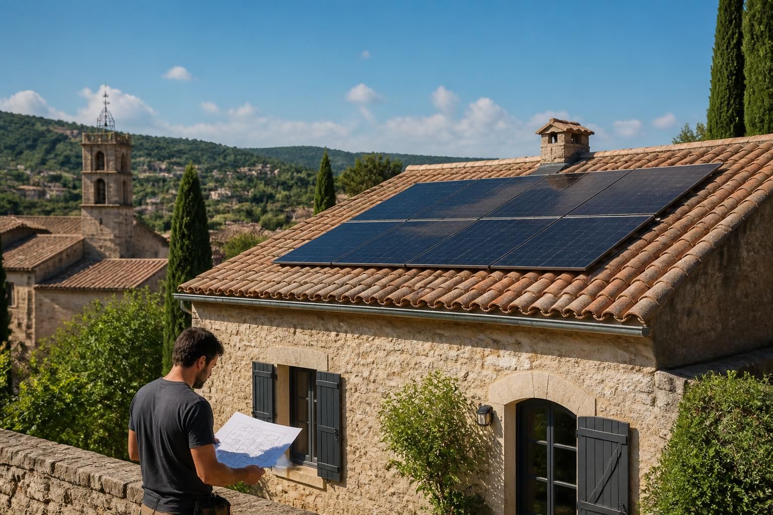 Panneaux solaires à pézenas : quelles démarches pour équiper une maison ancienne ou de village