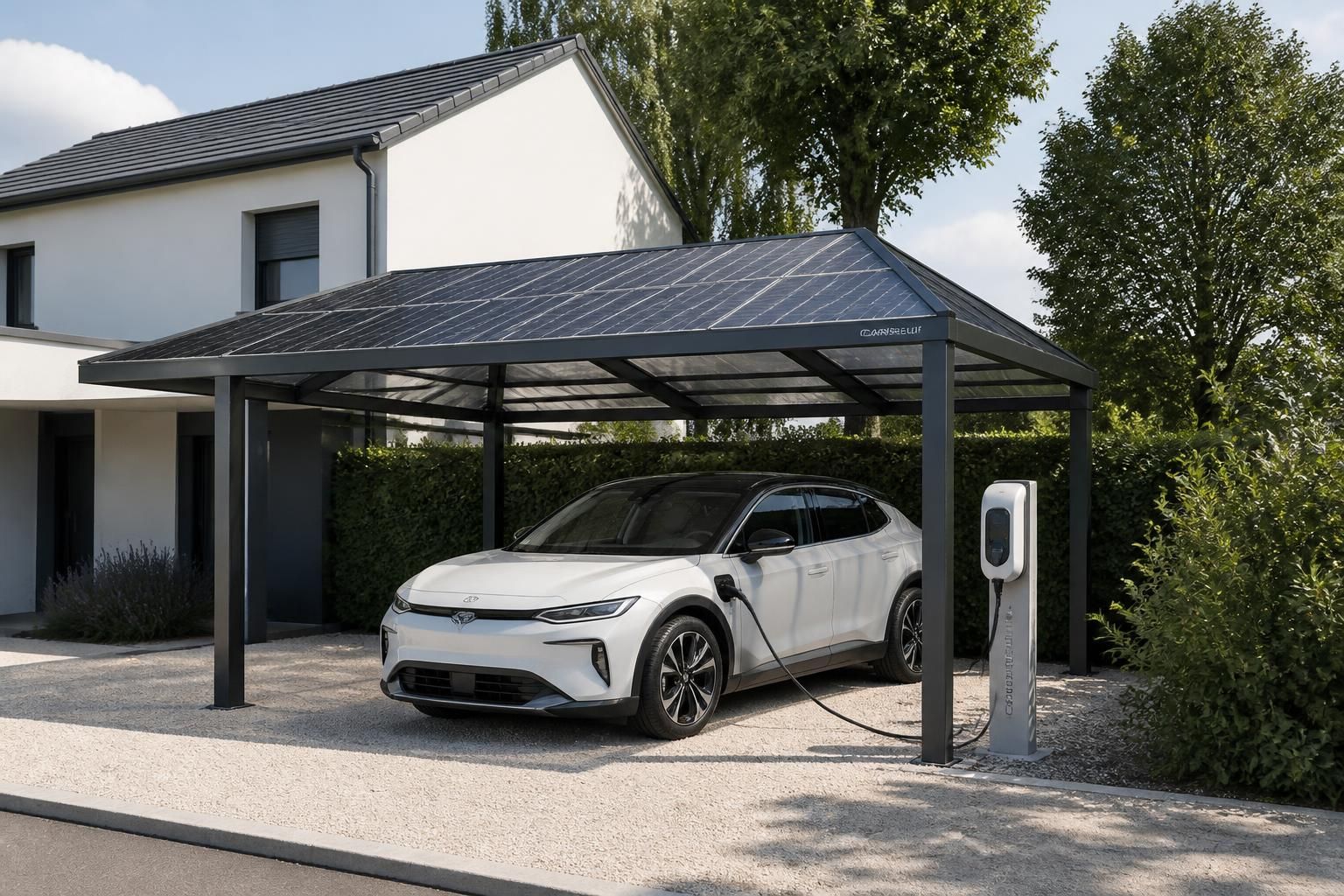 découvrez comment choisir la puissance idéale de panneaux solaires pour votre abri voiture afin de recharger vos appareils et optimiser votre autoconsommation énergétique efficacement.