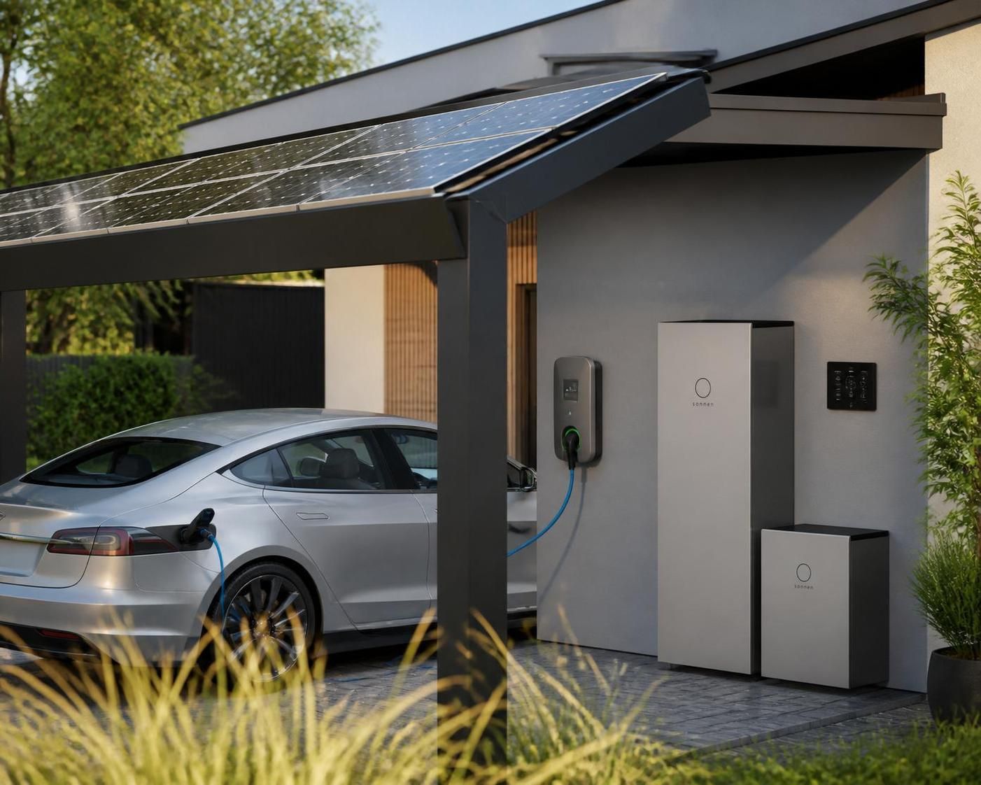 découvrez comment choisir la puissance idéale de panneaux solaires pour votre abri voiture afin de recharger vos appareils et maximiser votre autoconsommation d'énergie.
